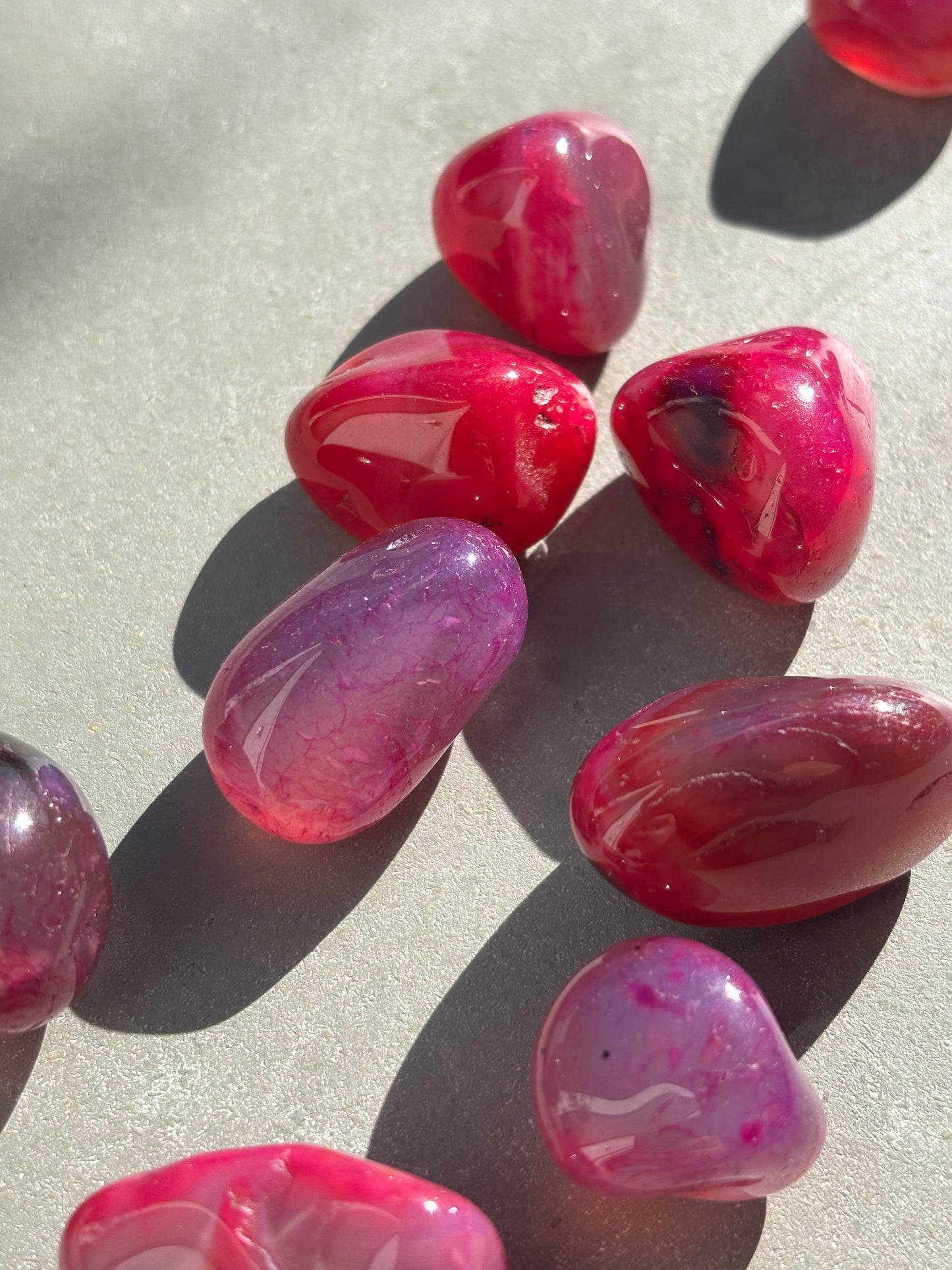 Achat pink Trommelstein