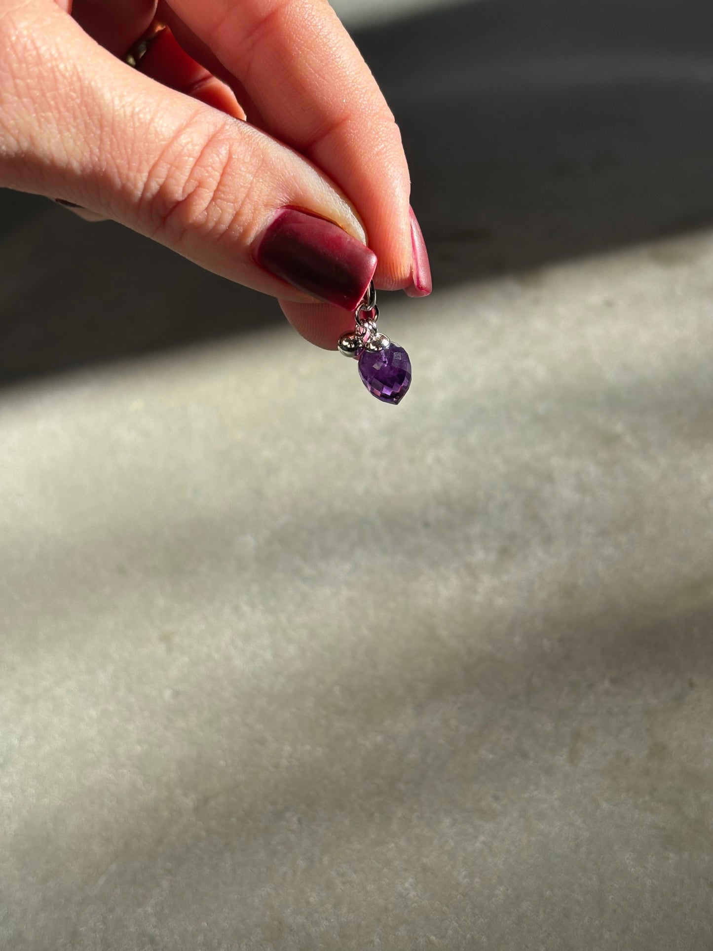 Anhänger Amethyst Silber