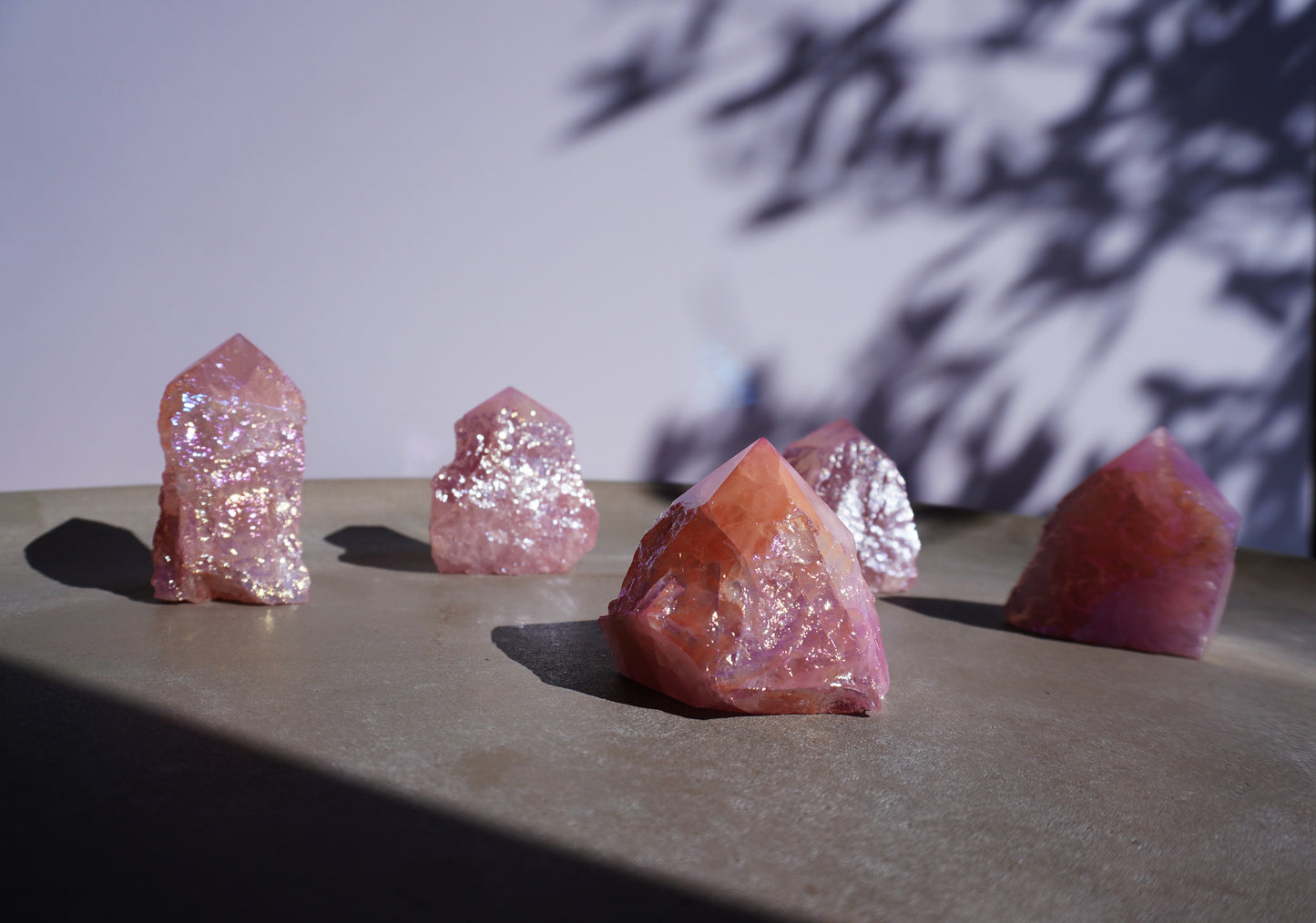 Aura Rosenquarz Turm