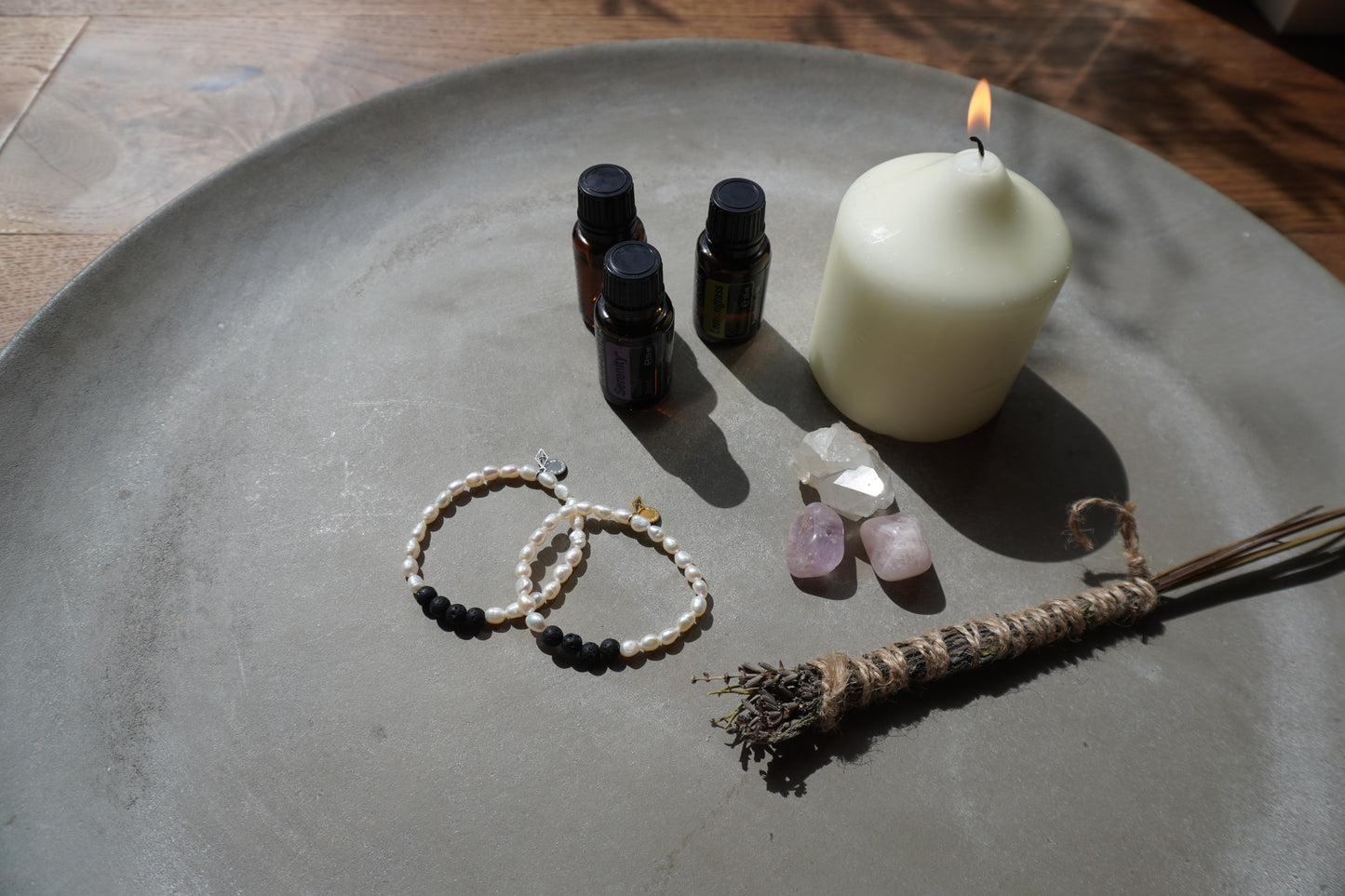 Aroma Armband "madlmade" Gold