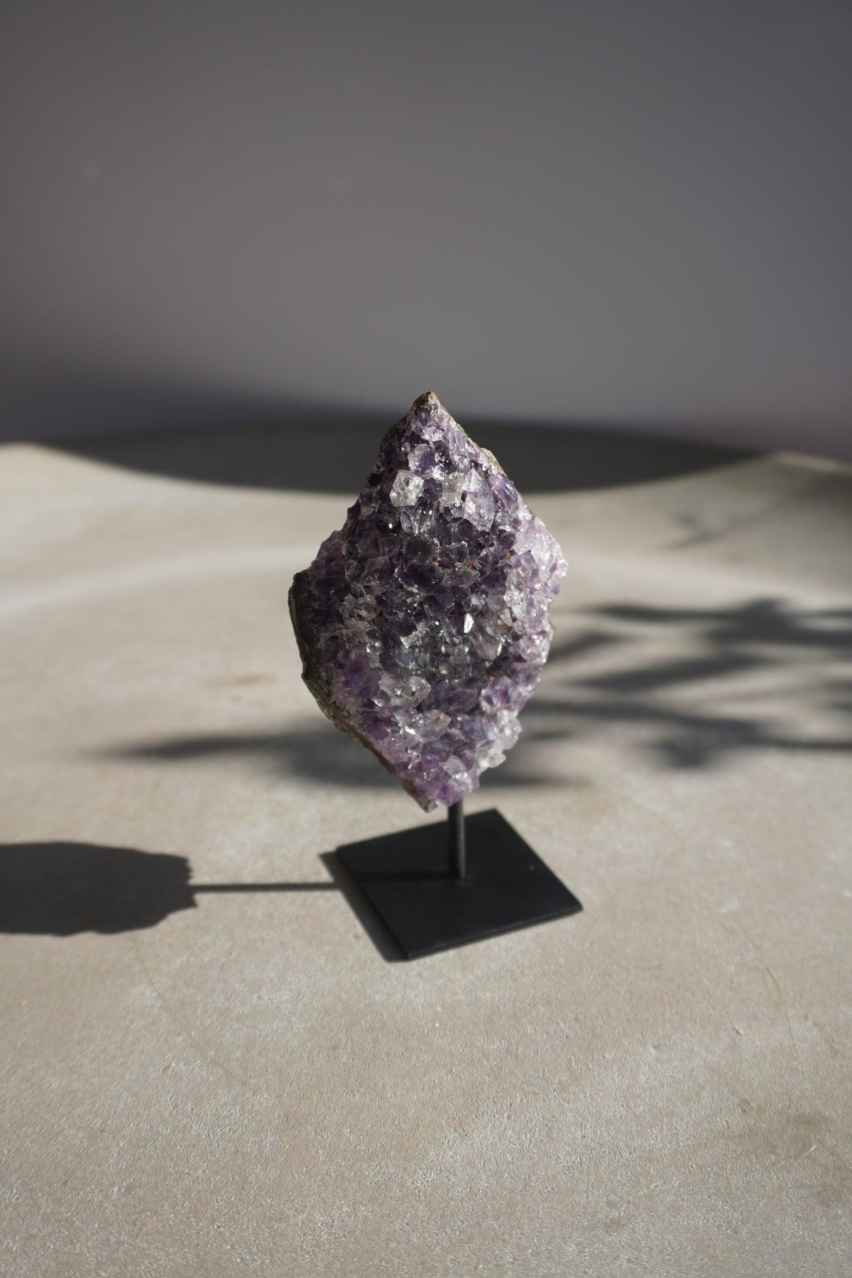 Amethyst auf Ständer