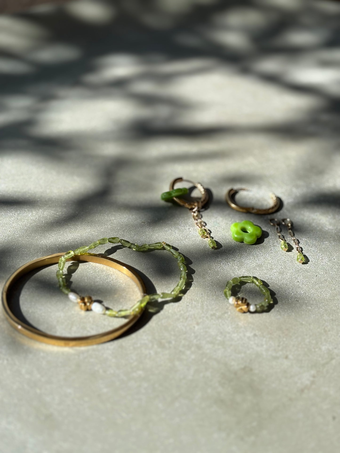 Peridot Ring "Klee" Gold