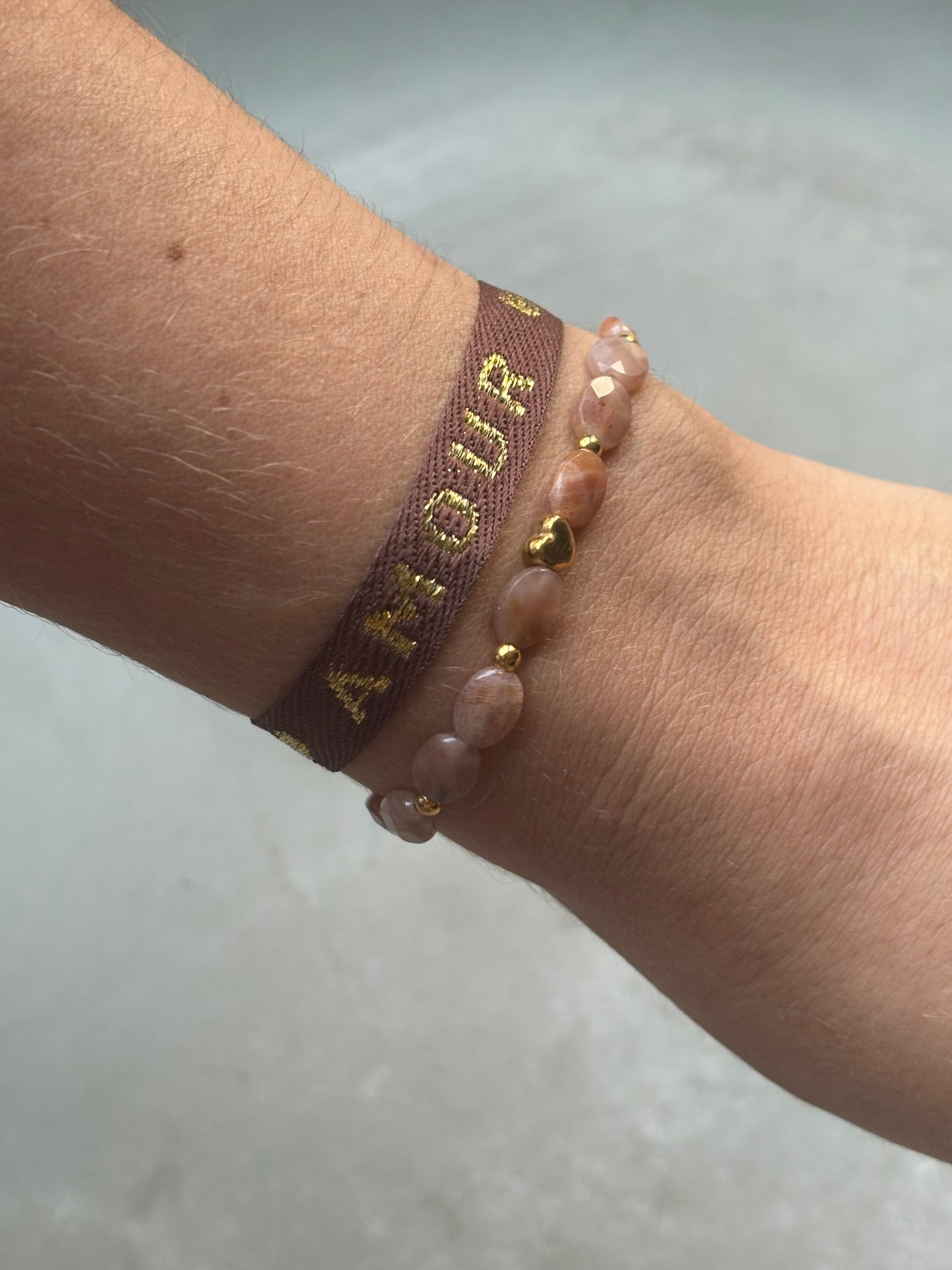 Goldfluss Kugelarmband "Stern"