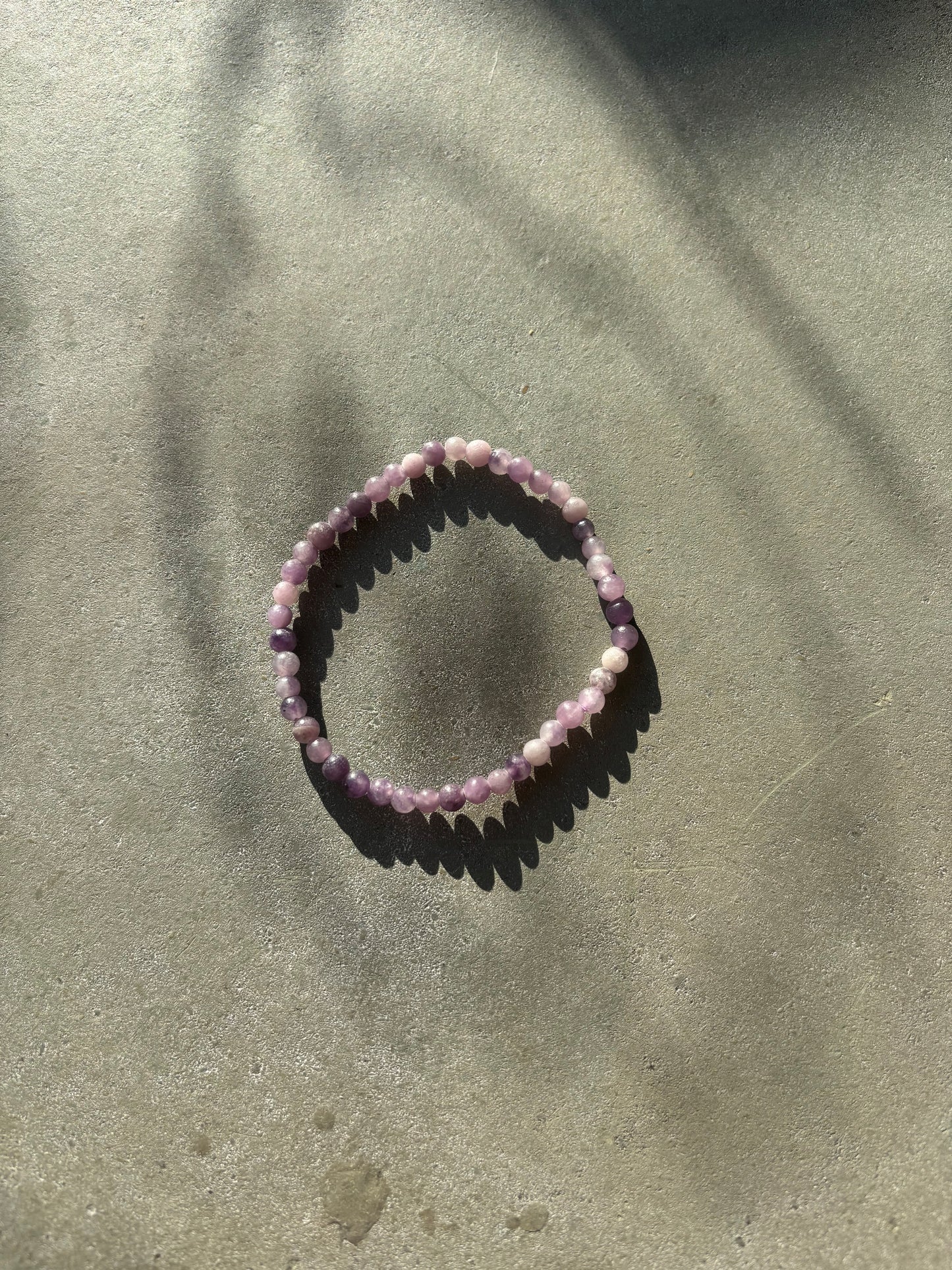 Lepidolith Kugelarmband