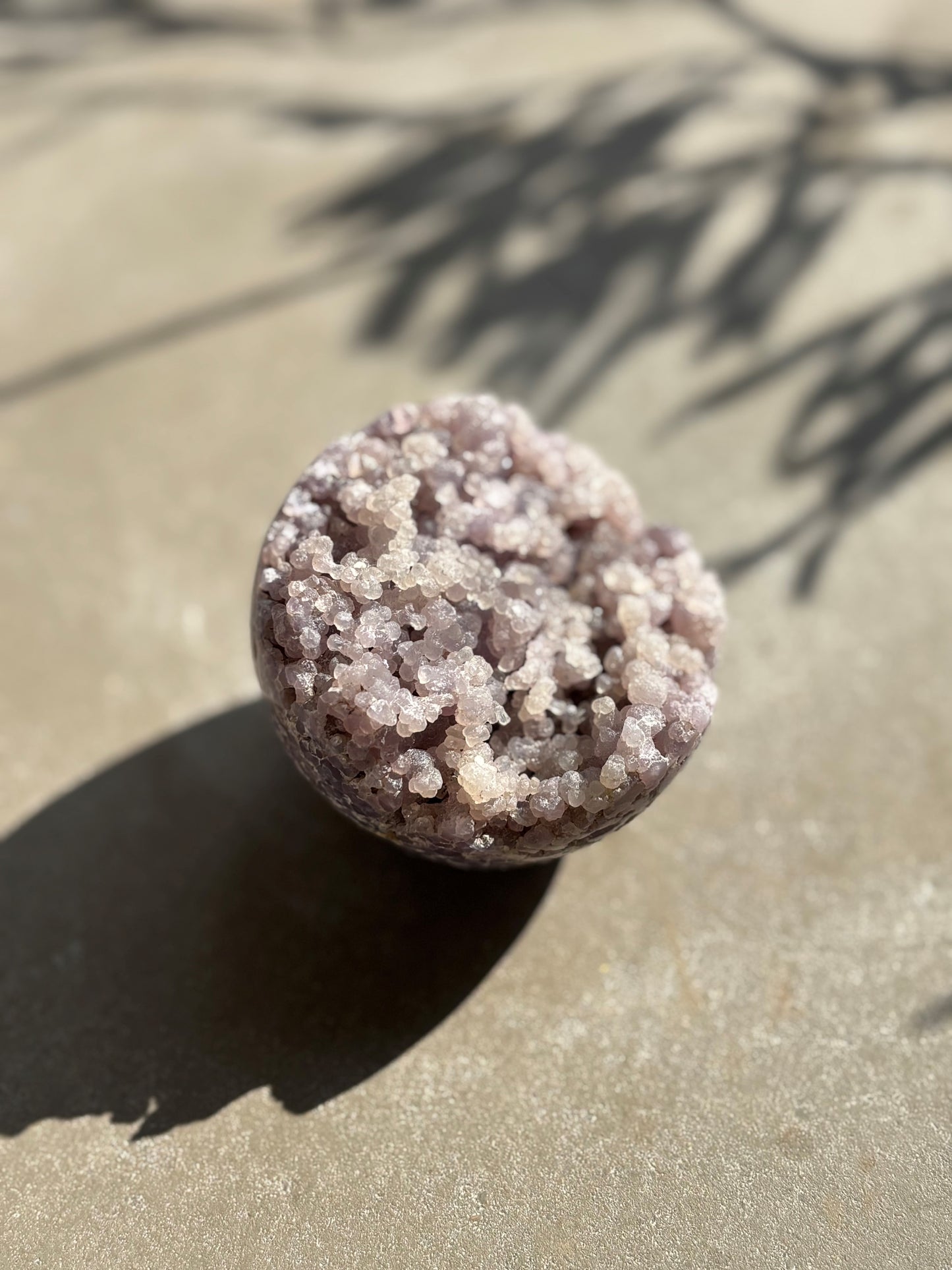 Traubenachat Halbkugel