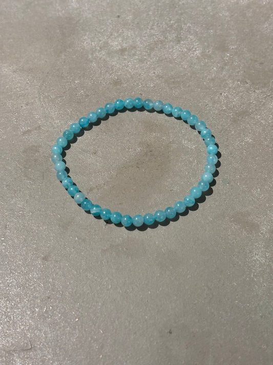 Amazonit Kugelarmband