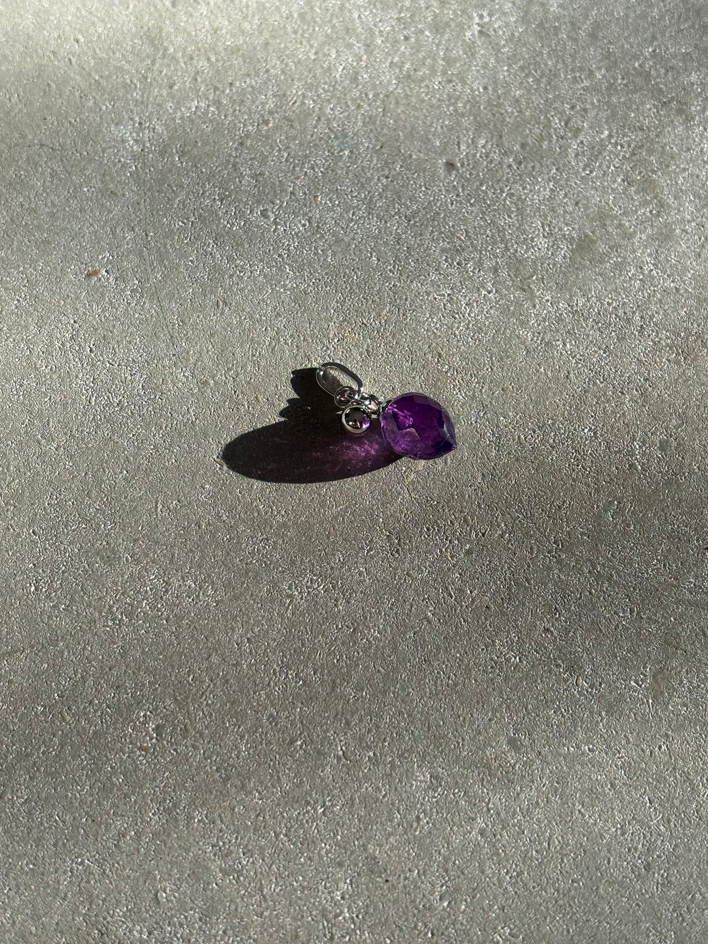 Anhänger Amethyst Silber