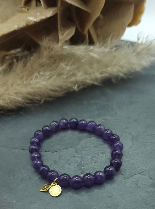 Amethyst Armband Gold