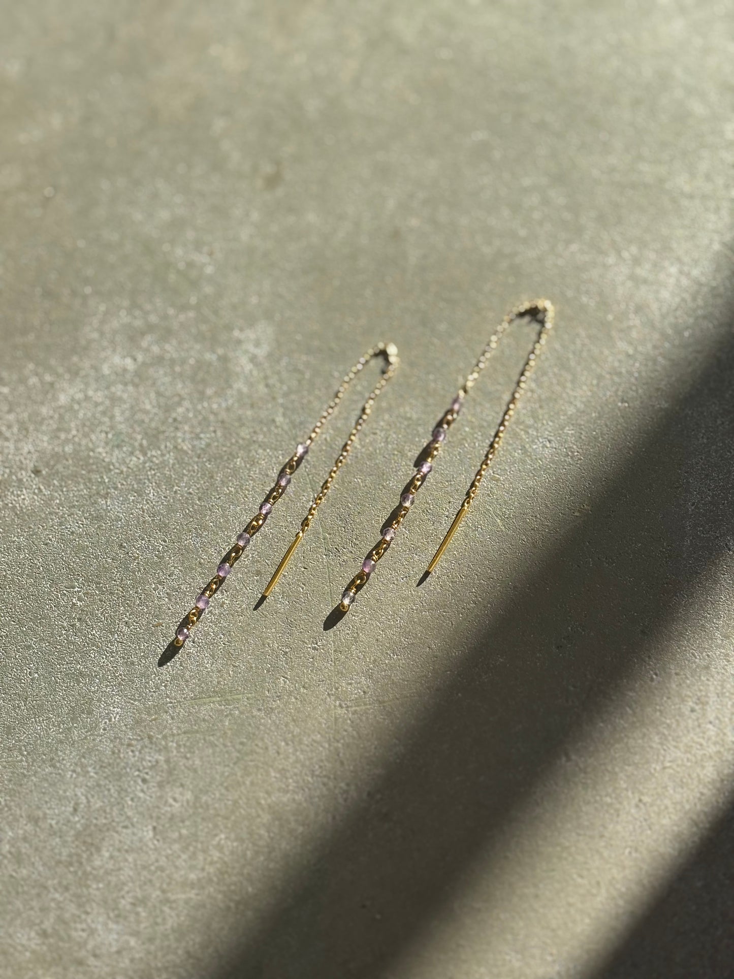 Amethyst Ohrringe Gold