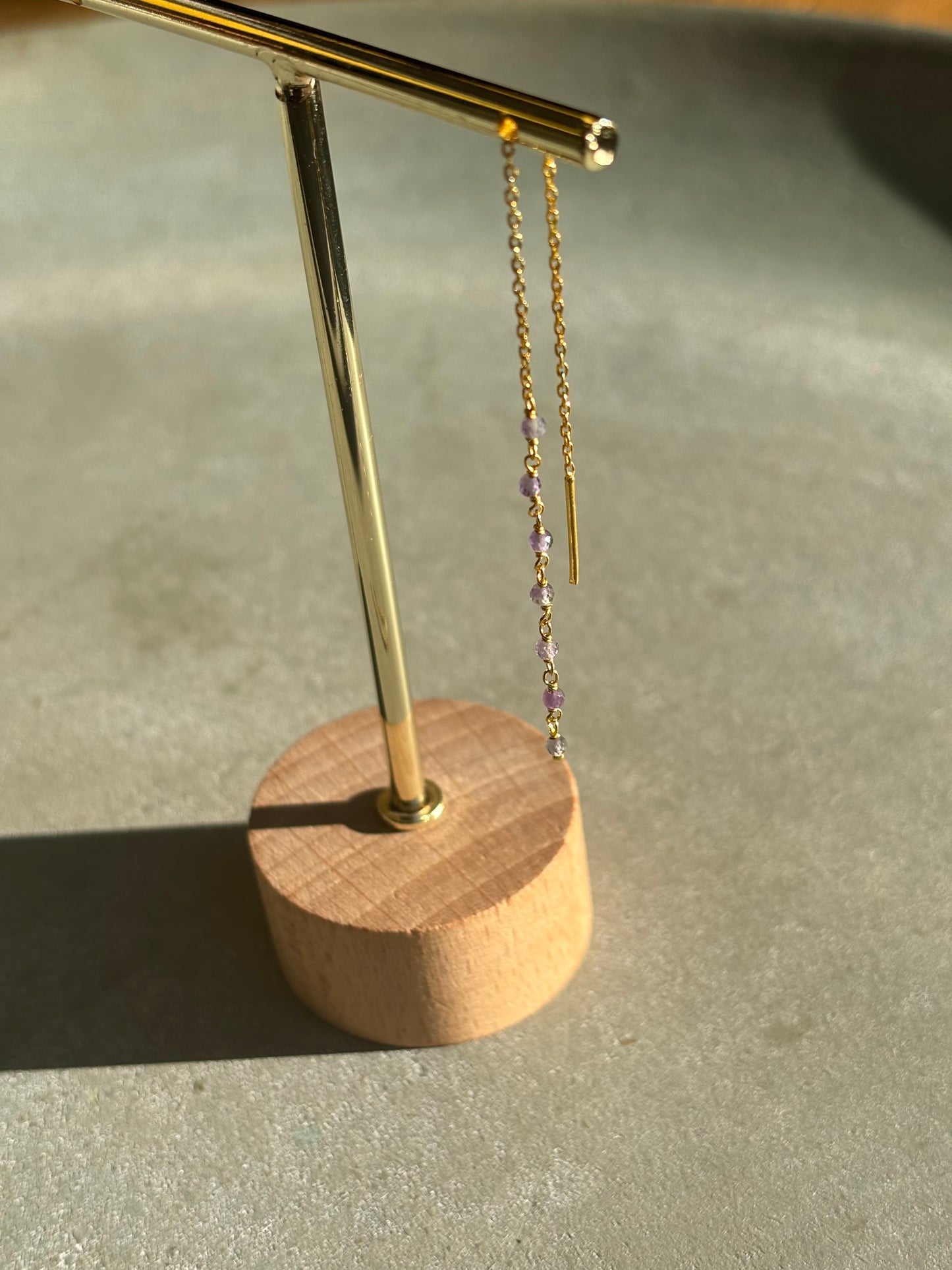 Amethyst Ohrringe Gold