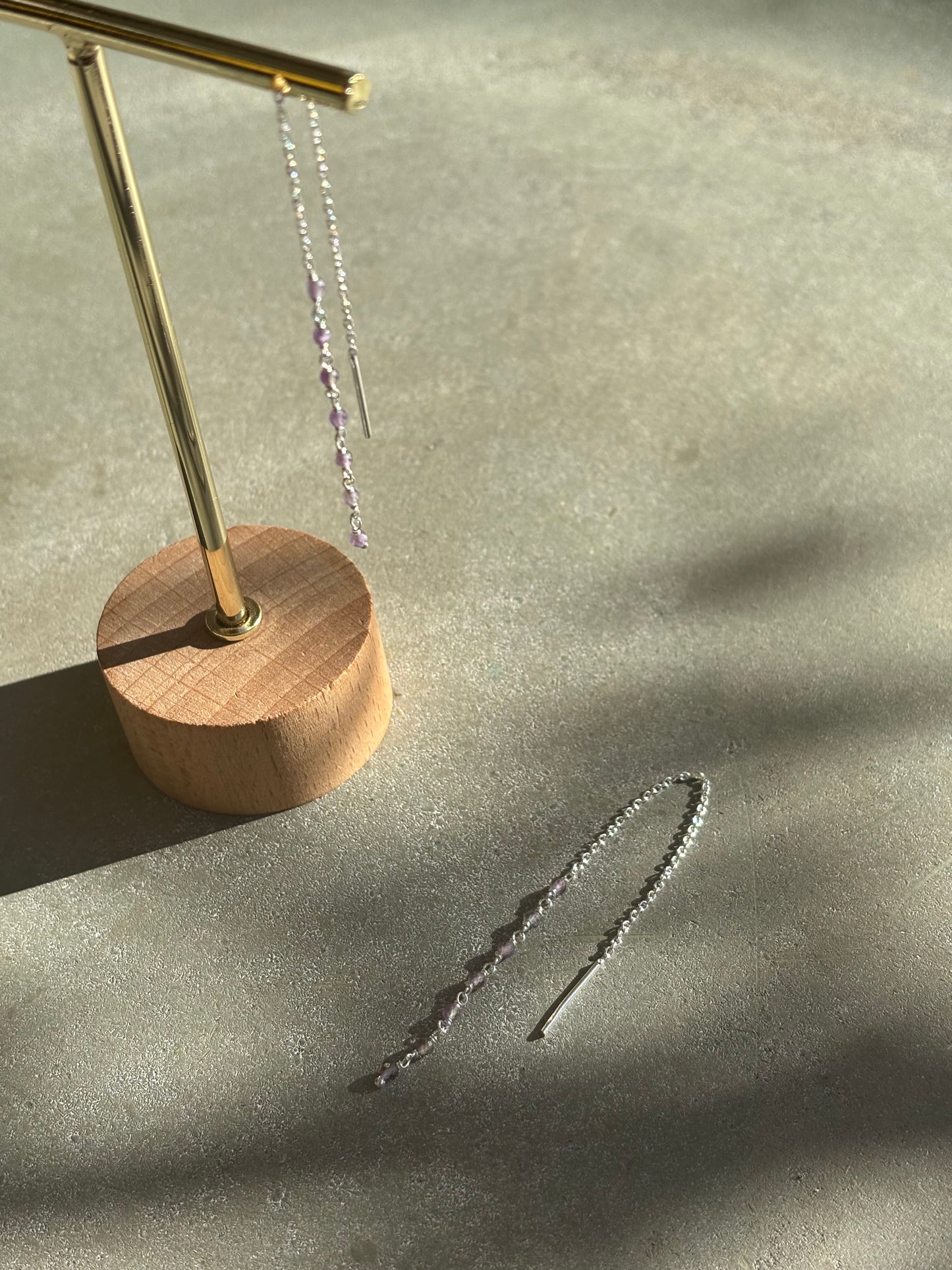 Amethyst Ohrringe Silber