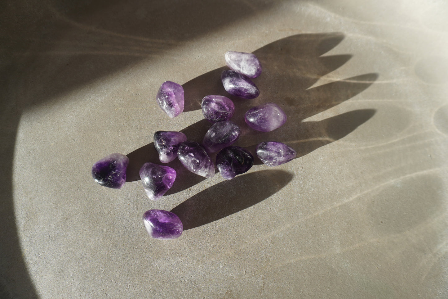 Amethyst Trommelstein