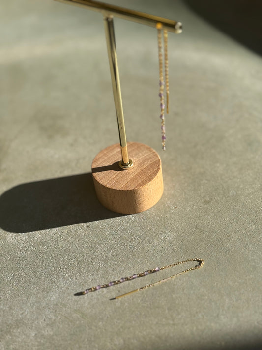 Amethyst Ohrringe Gold