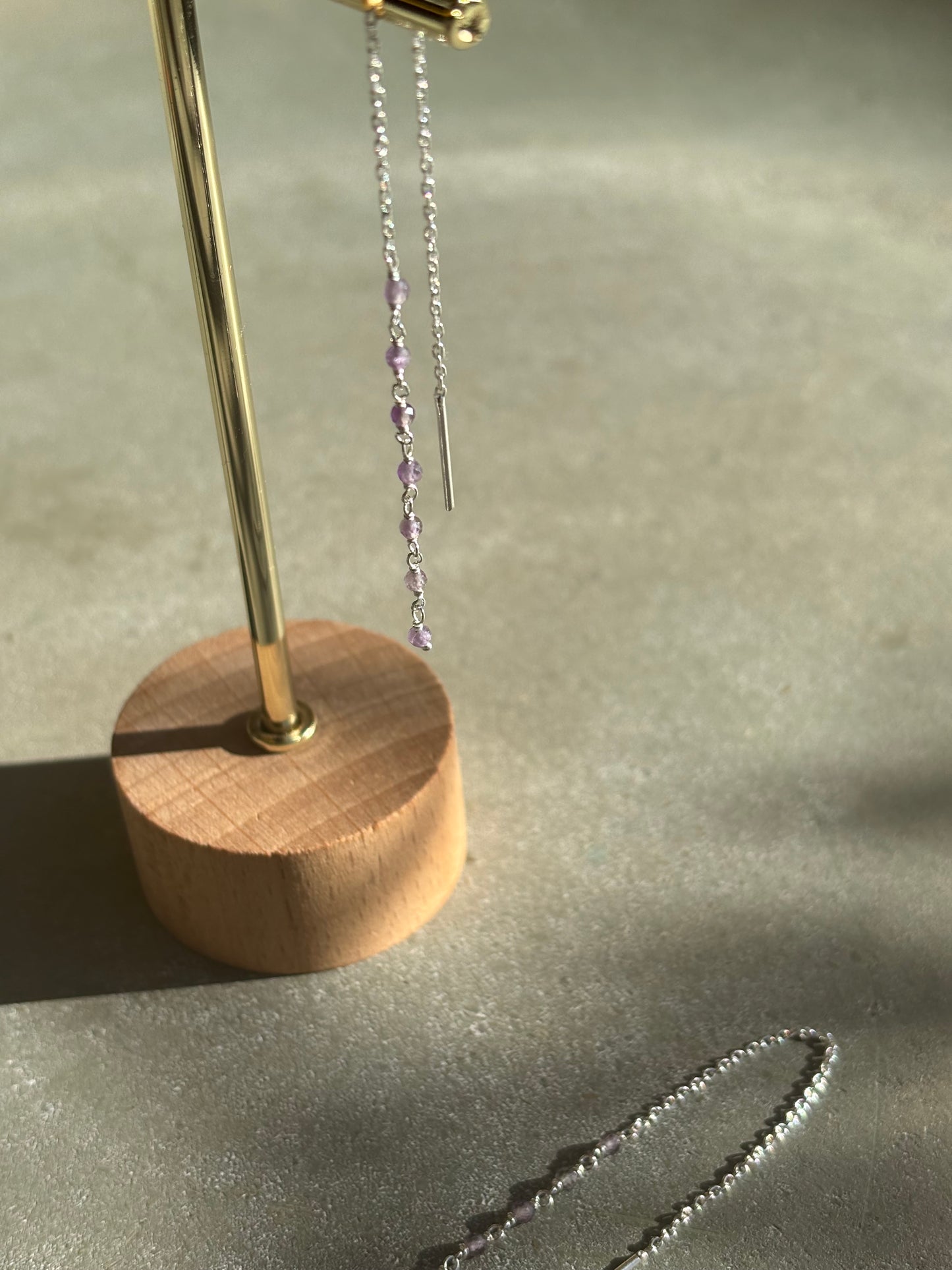 Amethyst Ohrringe Silber