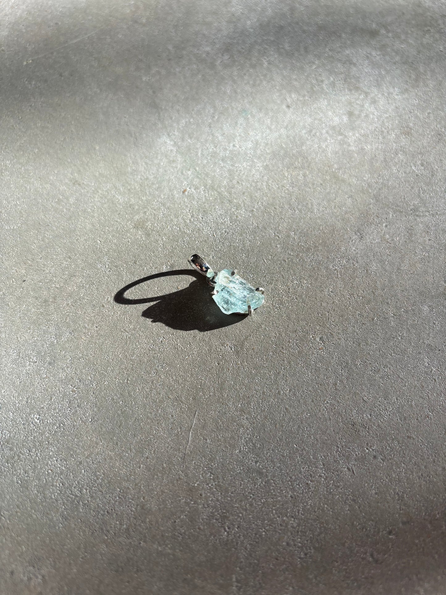 Anhänger Aquamarin Silber