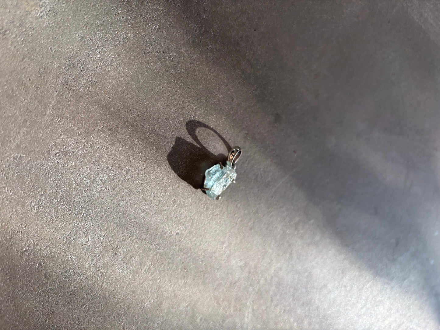 Anhänger Aquamarin Silber