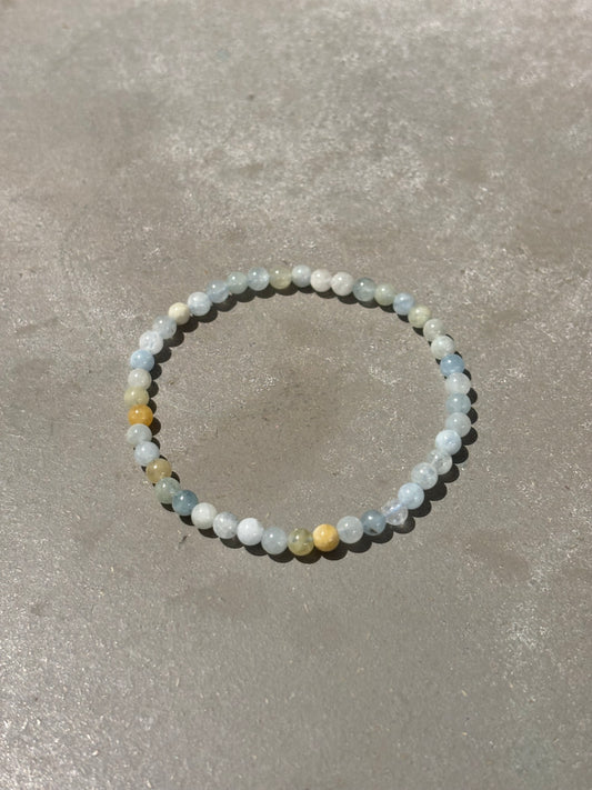 Aquamarin Kugelarmband