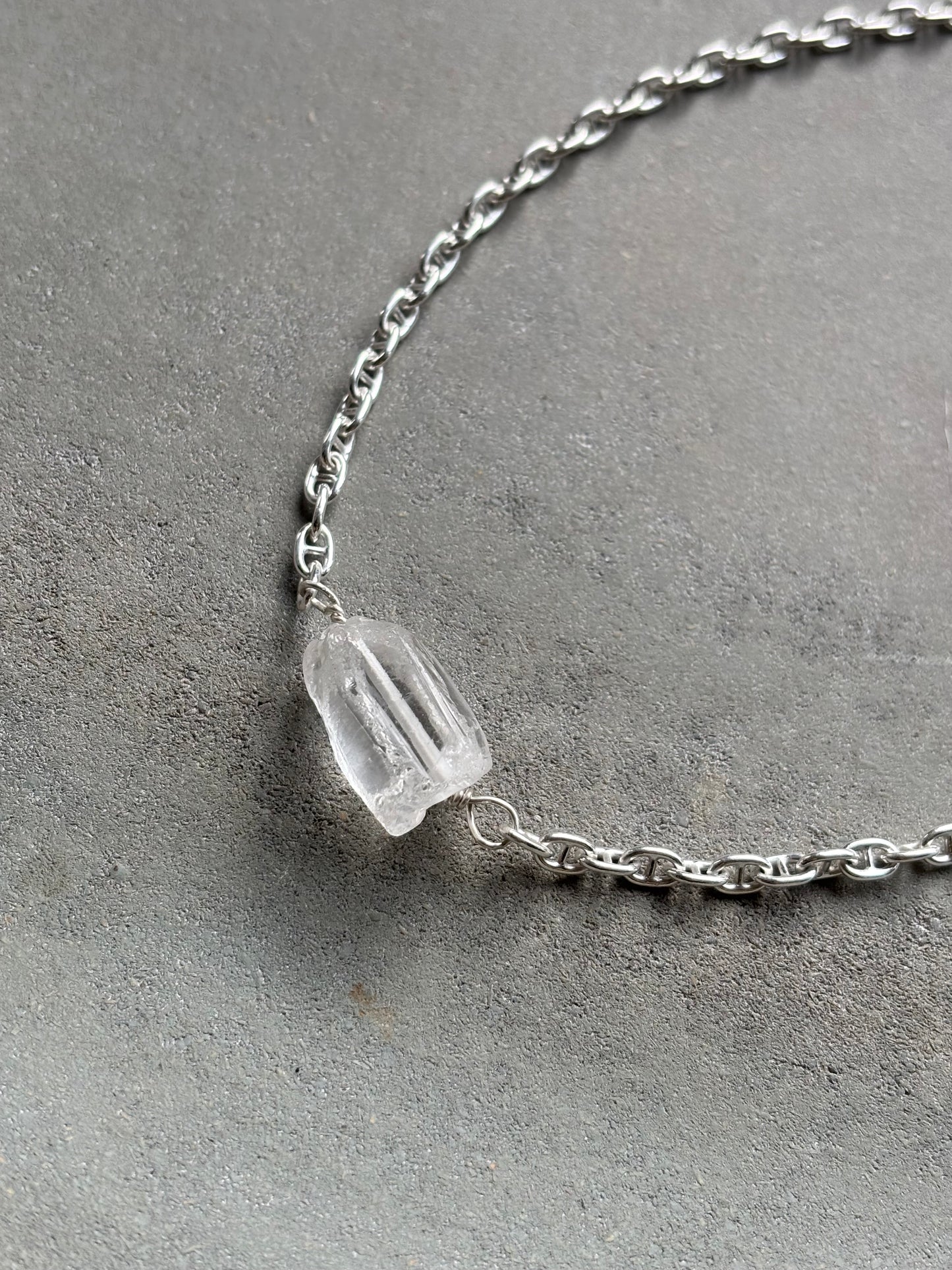 Halskette Bergkristall