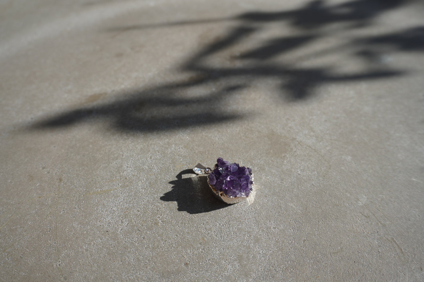 Druzy Amethyst Anhänger