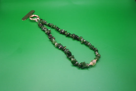 Handykette Grüne Jade