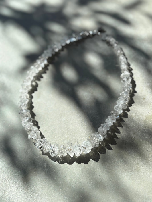 Herkimer Diamant Halskette Silber