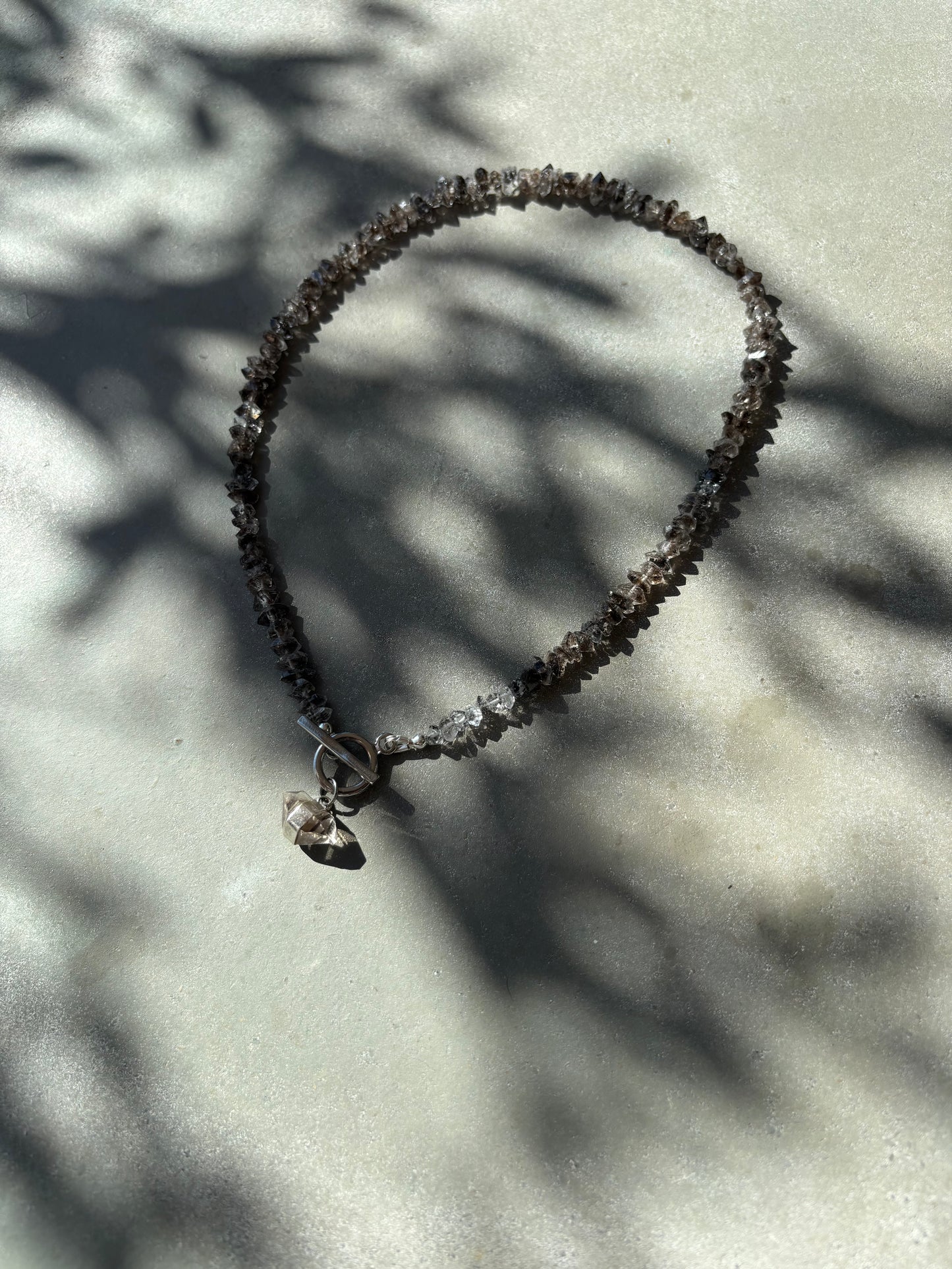 Herkimer Diamant Halskette Silber