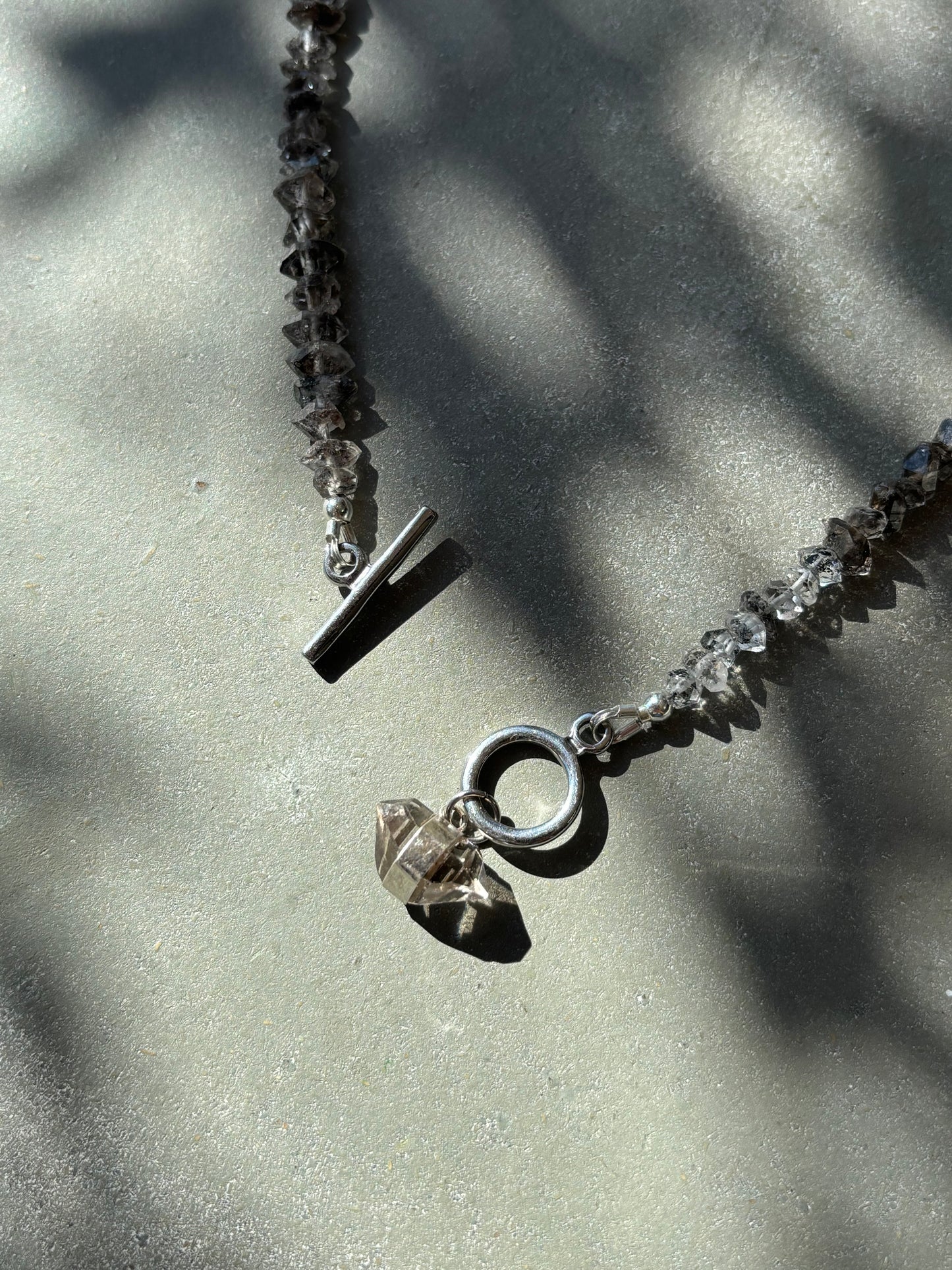 Herkimer Diamant Halskette Silber