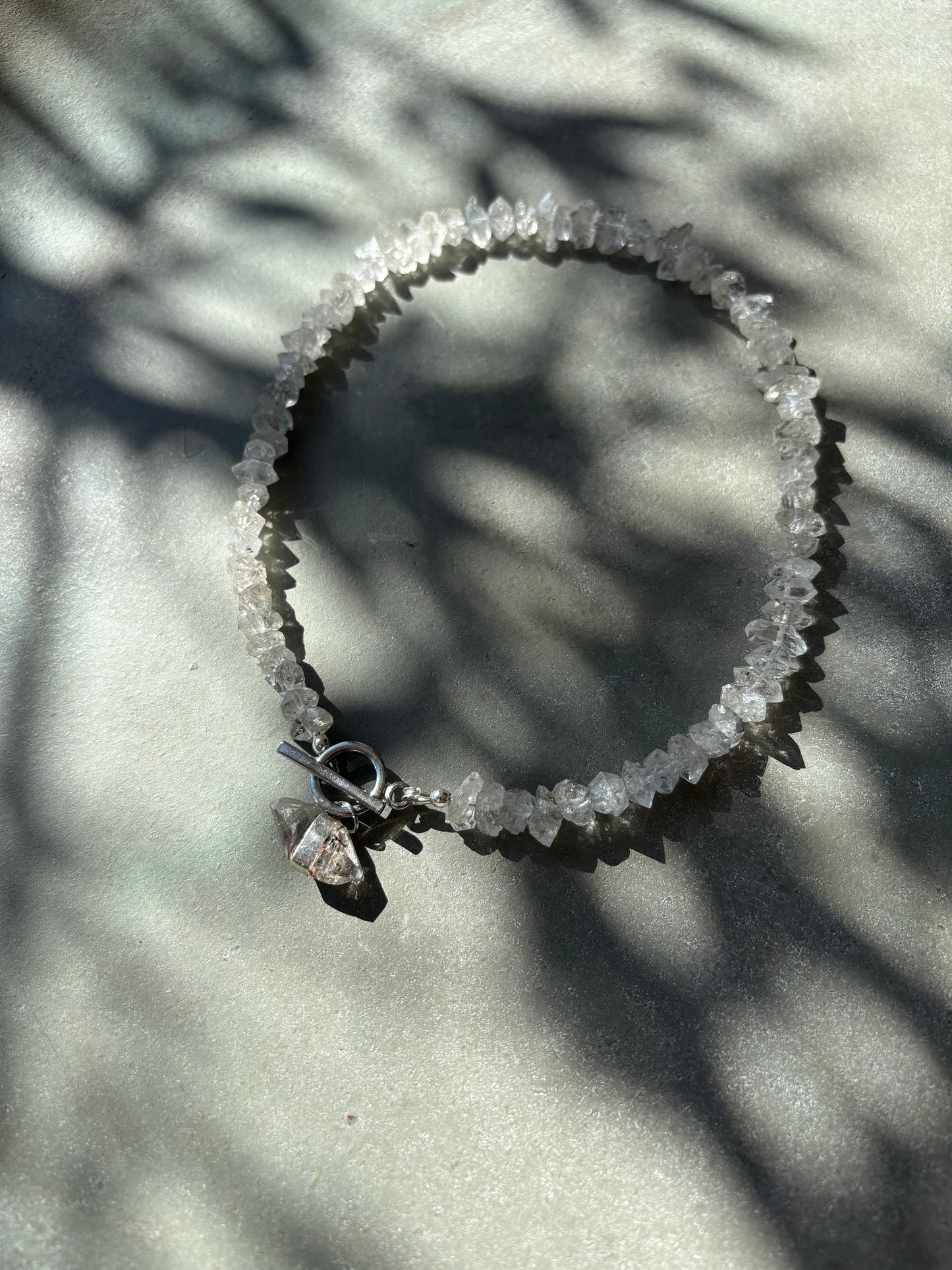 Herkimer Diamant Halskette Silber
