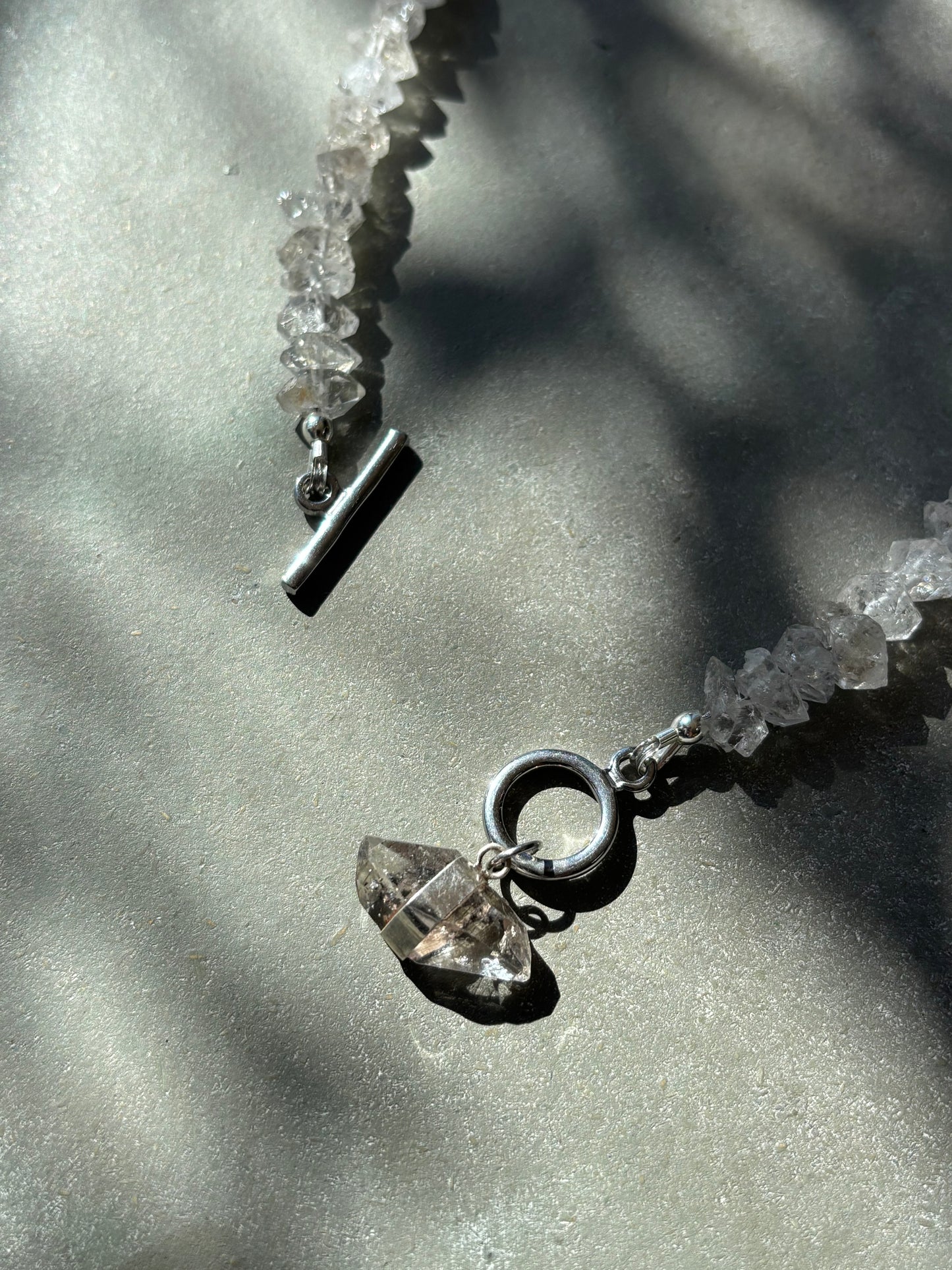 Herkimer Diamant Halskette Silber