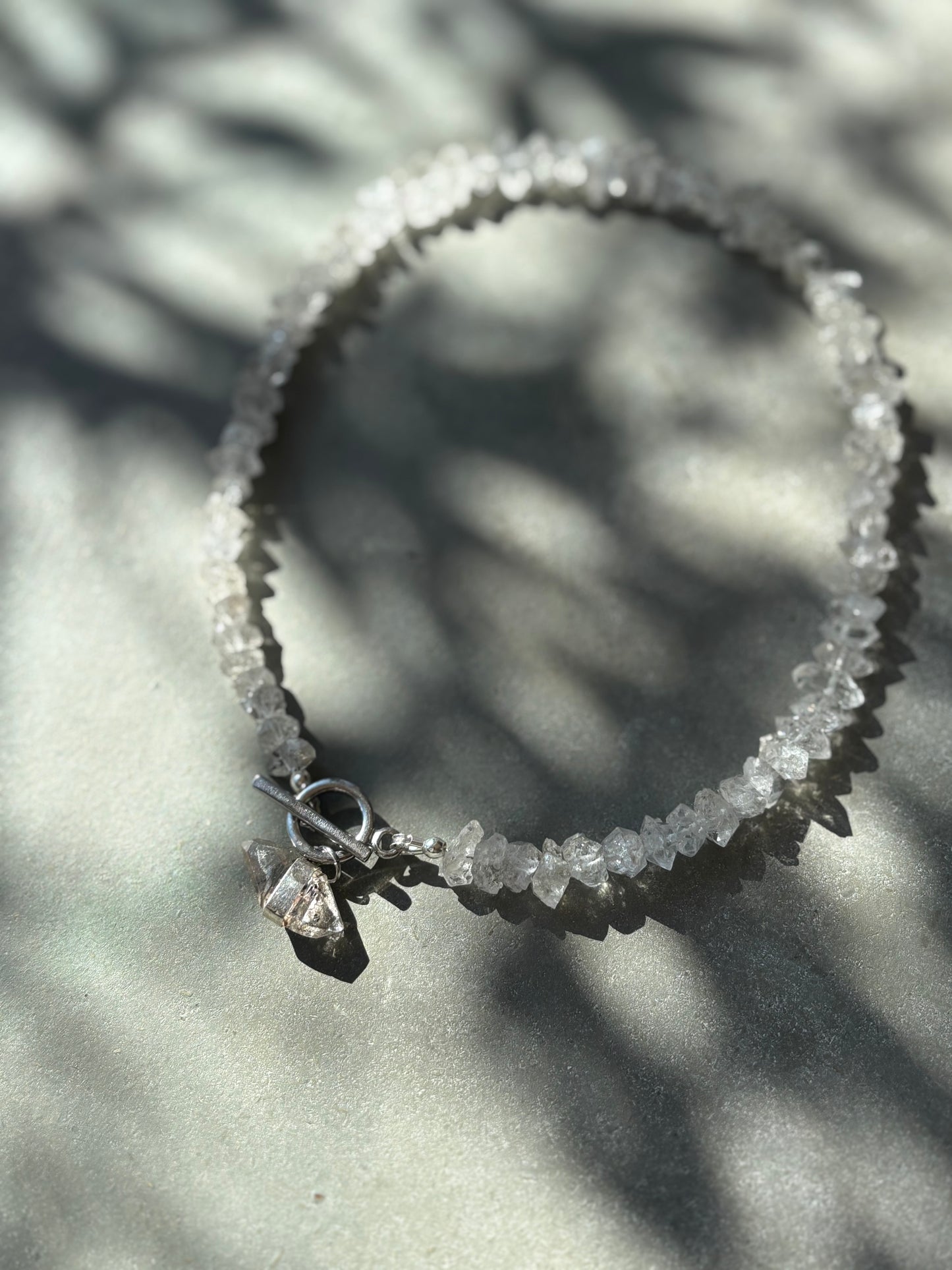Herkimer Diamant Halskette Silber
