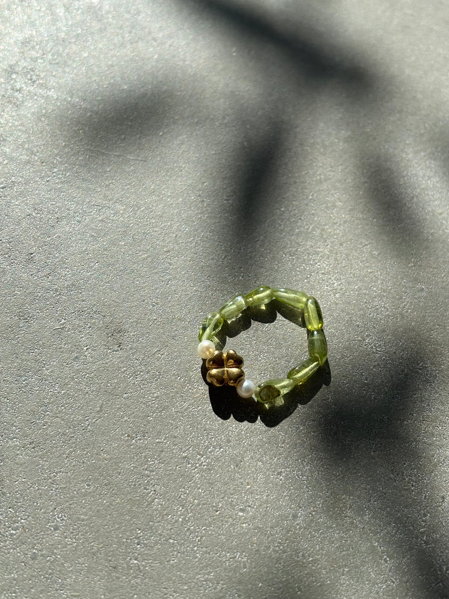 Peridot Ring "Klee" Gold