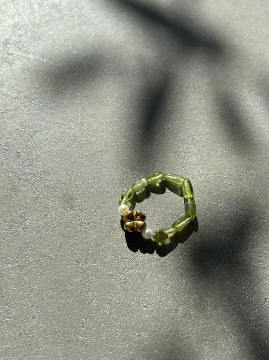 Peridot Ring "Klee" Gold