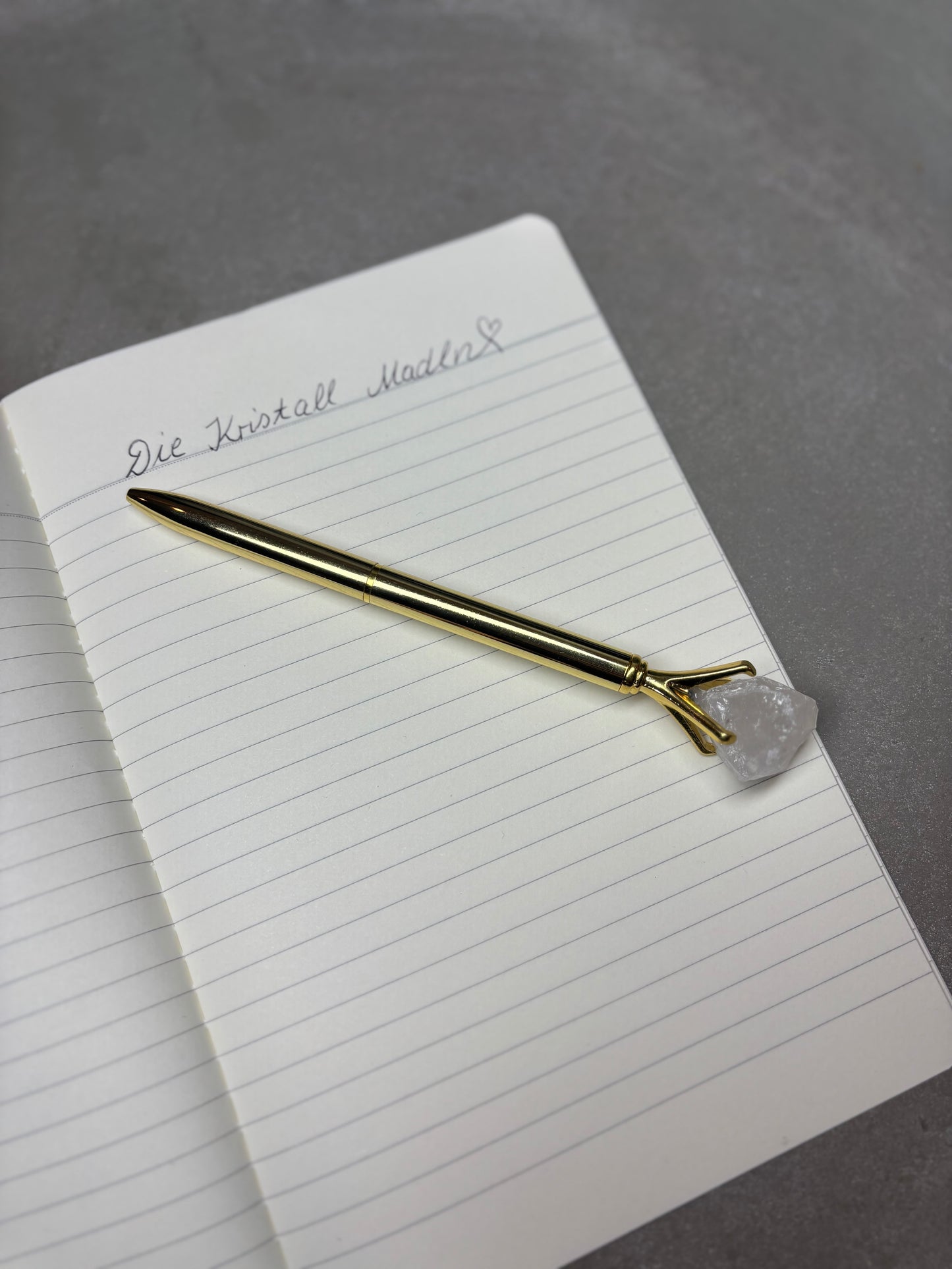 Crystal Pen - Bergkristall