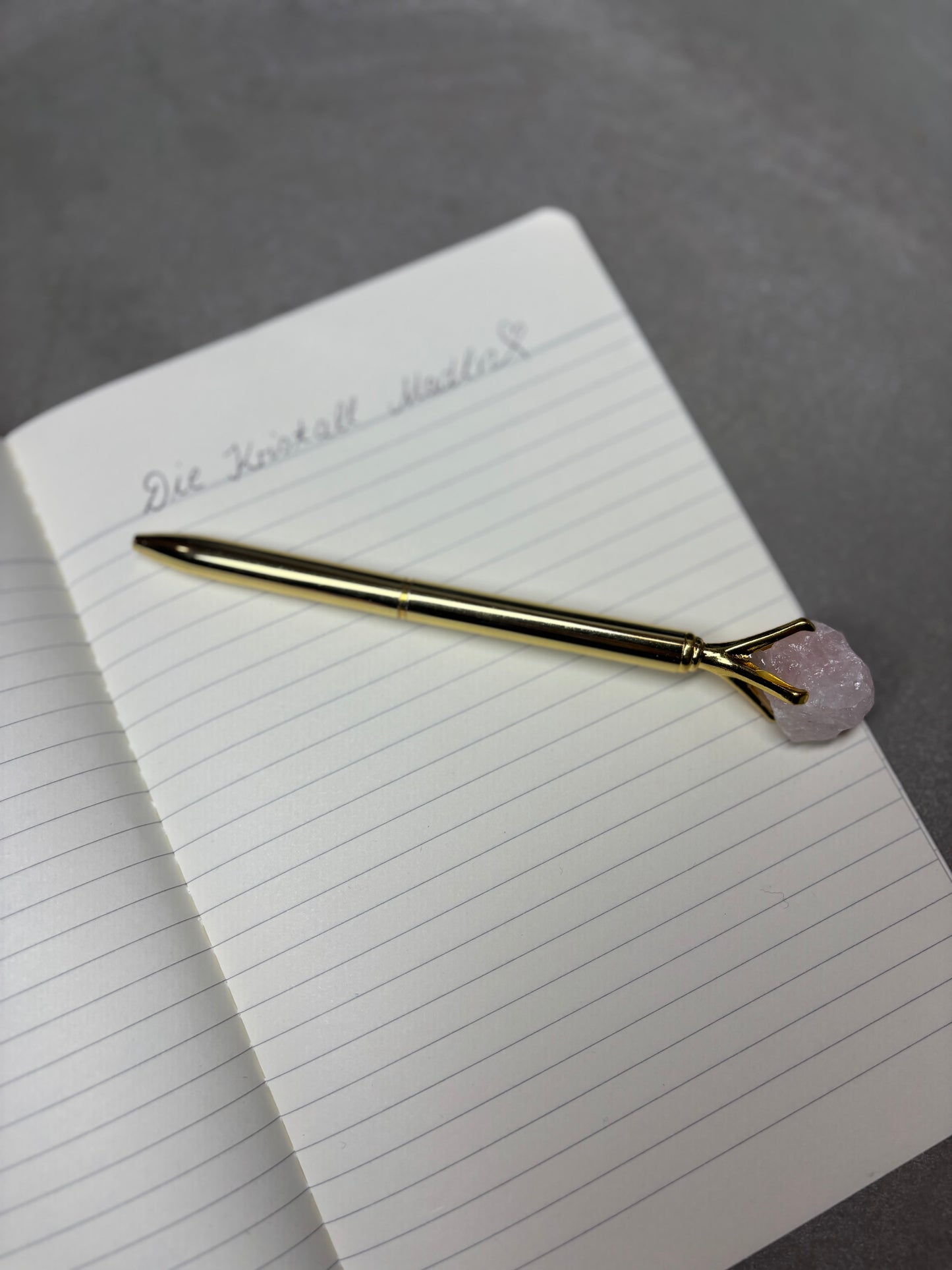 Crystal Pen - Rosenquarz