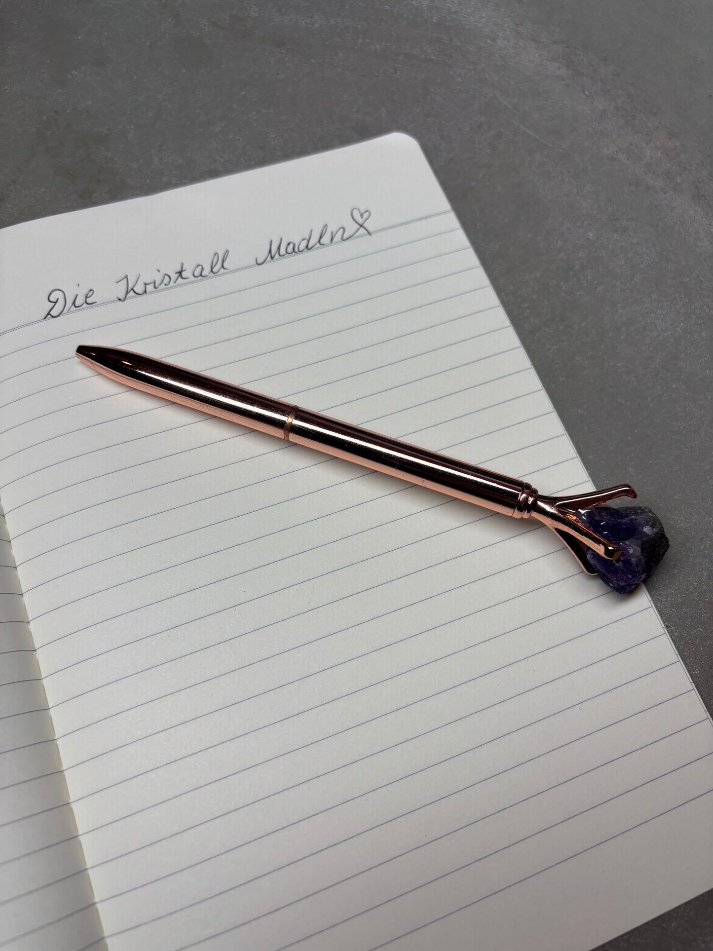 Crystal Pen - Amethyst