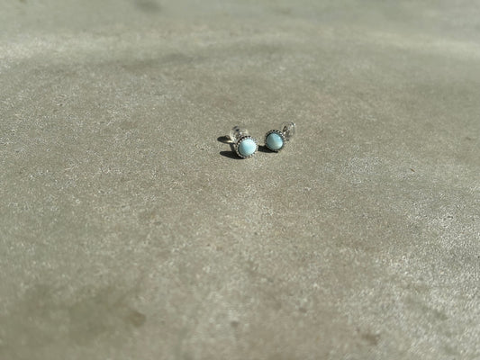 Ohrstecker Larimar Silber