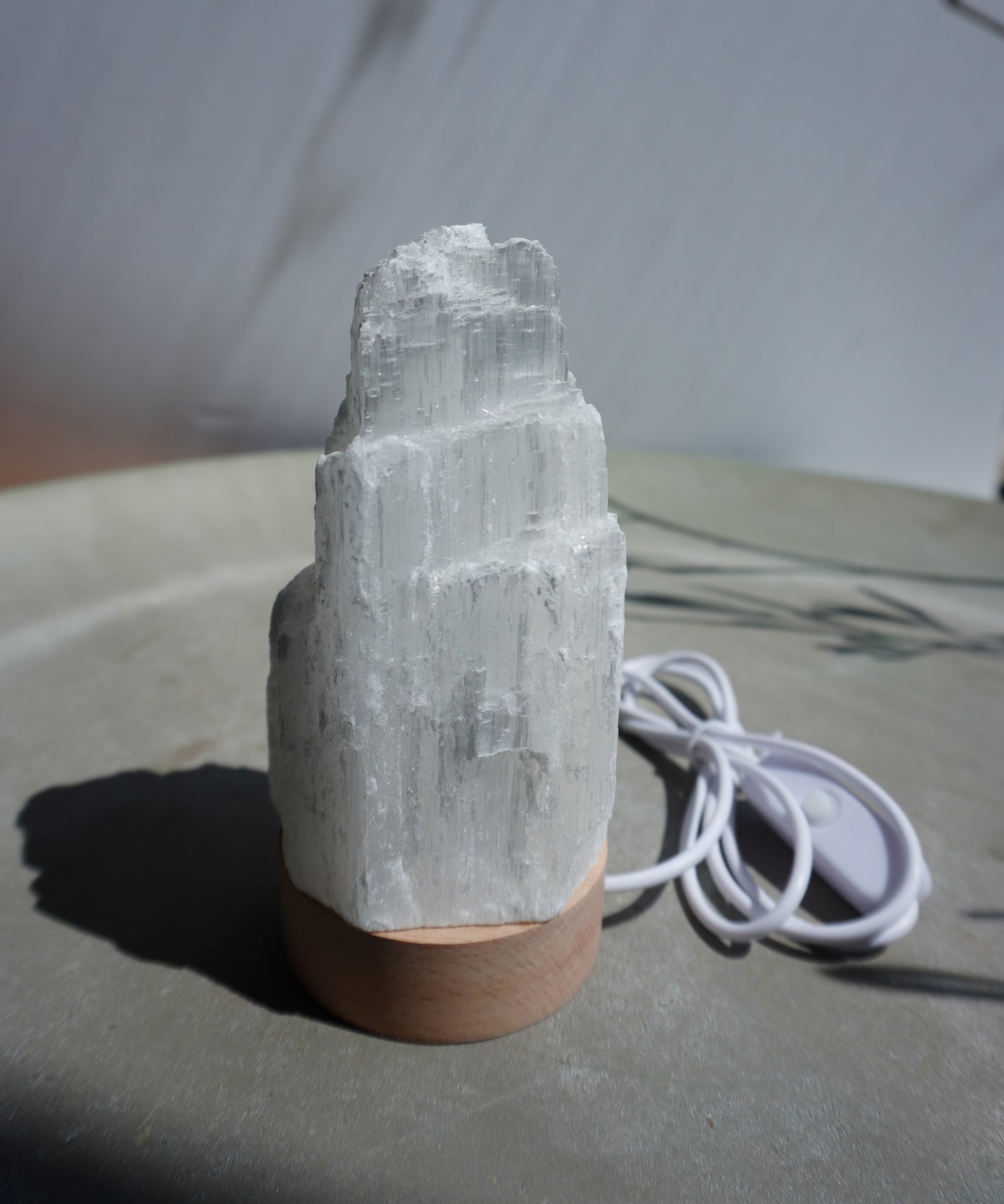 Mini Selenit Lampe