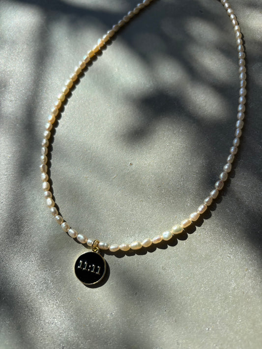 Süßwasserzuchtperlen Halskette 11:11